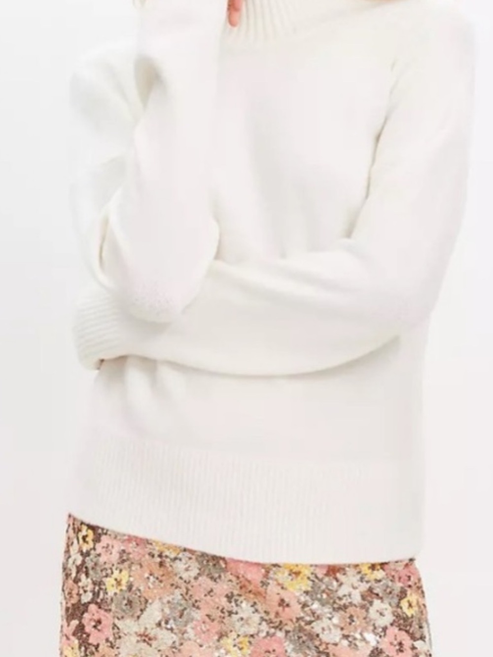 NWT Loft Floral Sequin Mini Skirt Sz 8